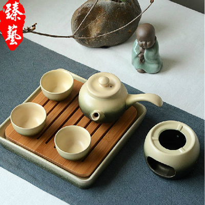 臻藝茶具套裝四方竹葉青 禪意與品茗的藝術(shù)融合